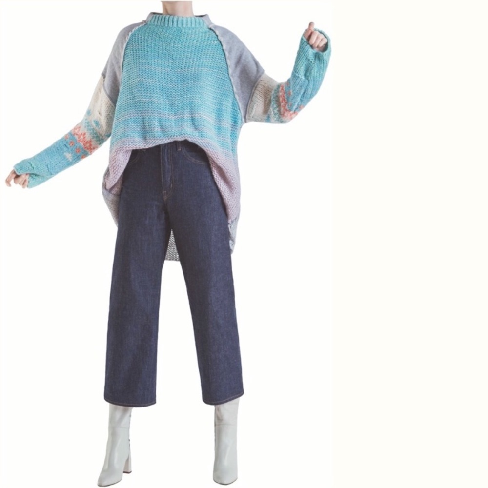 Free People | Polar Opposites Sweater | Sz S